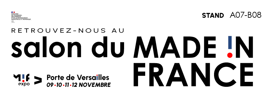 Retrouvez-nous au salon du Made in France - porte de Versailles les 9, 10, 11 et 12 novembre