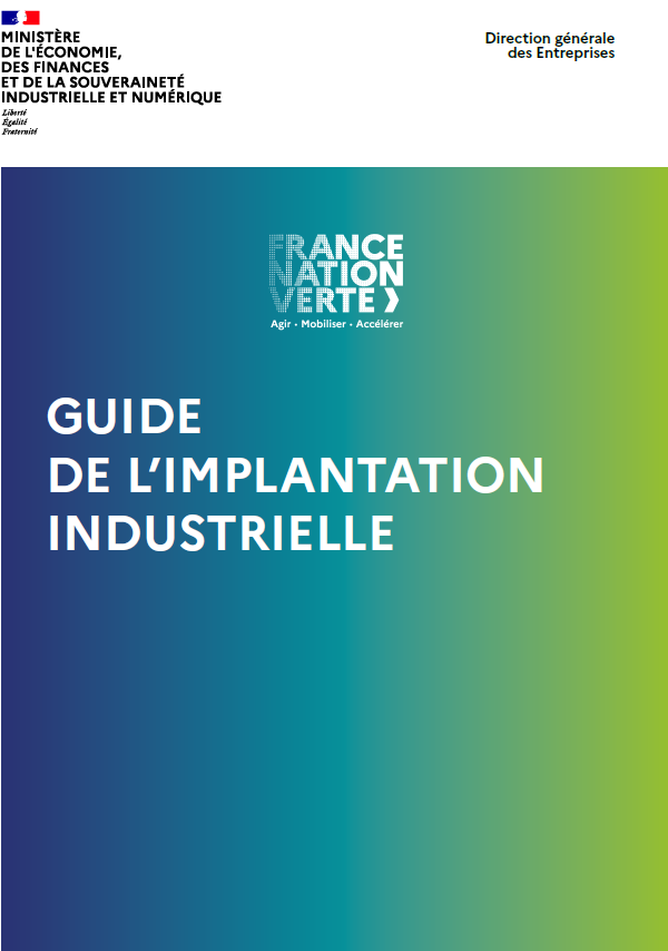 couverture - guide de l'implantation industrielle