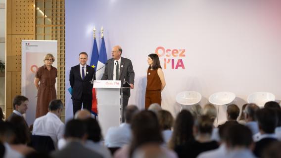 présentation du plan "osez l'ia" le 1er juillet 2025 par les ministres de Bercy