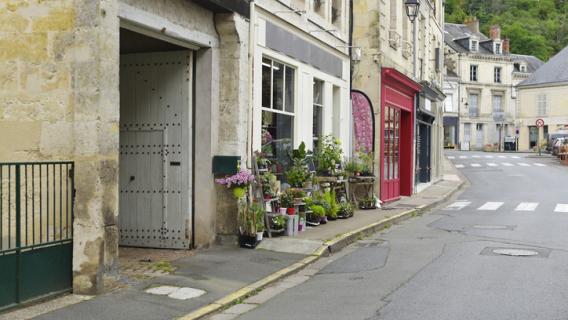 Illustration d'un commerce rural