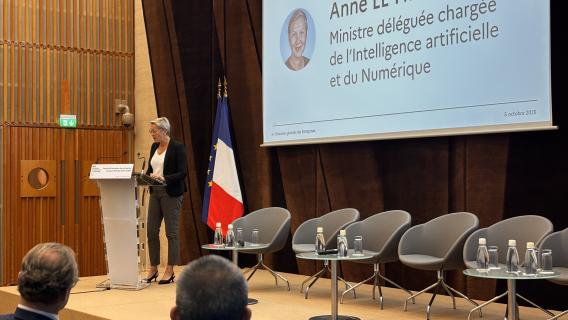 intervention de Anne Le Hénanff à l'ouverture de l'événement European Business Wallet