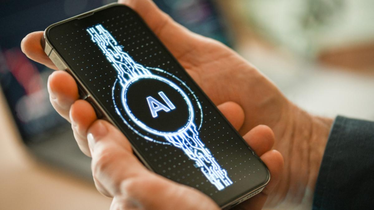 Smartphone utilisant une intelligence artificielle