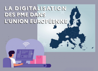 Couverture de l'étude "La digitalisation des PME dans l'Union européenne